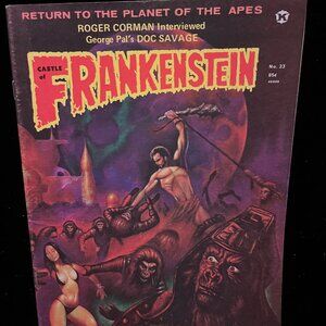 Castle Of Frankenstein Magazine 23 Return To The Planet Of The Apes Comic Book